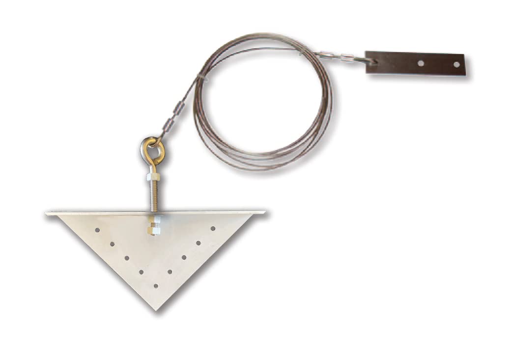 White Pool Cage Tie-Down Cable O522