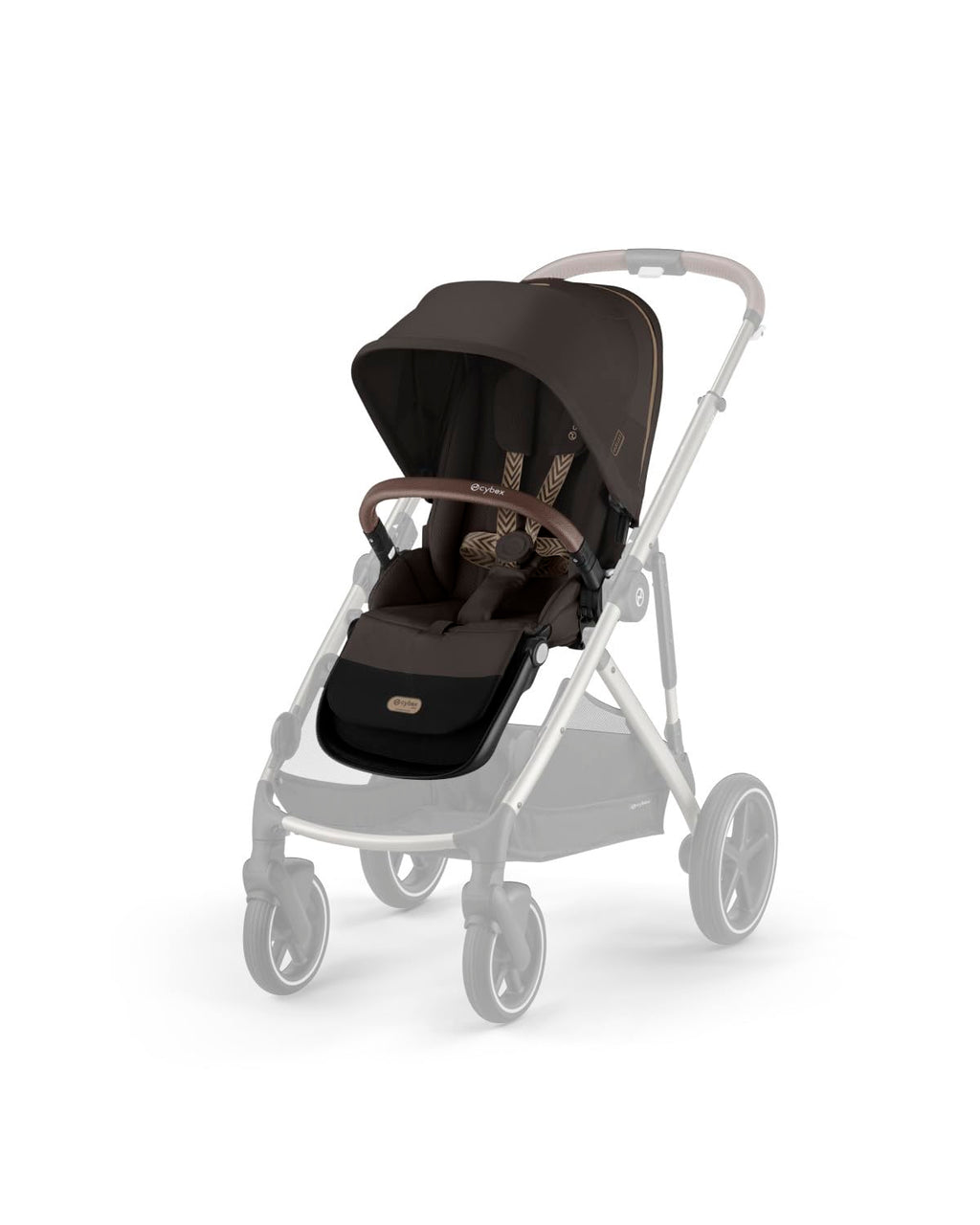 Chocolate Brown Stroller Seat S5195