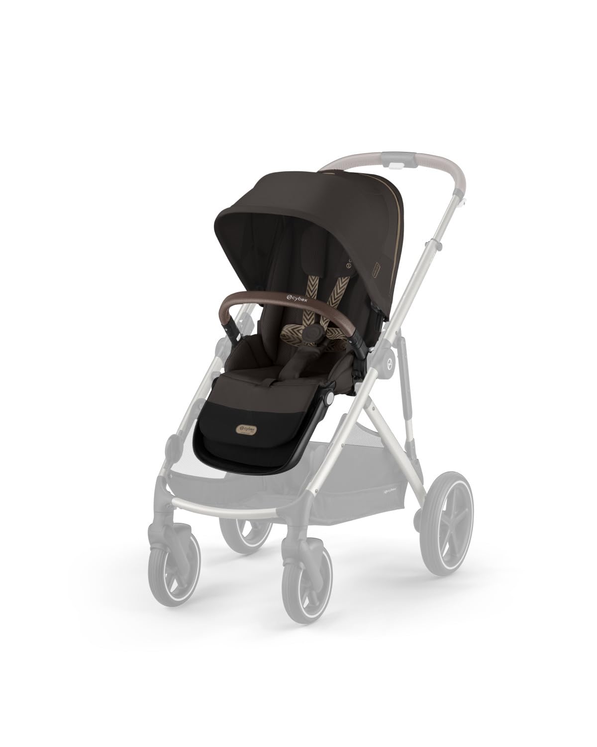 Chocolate Brown Stroller Seat S5195