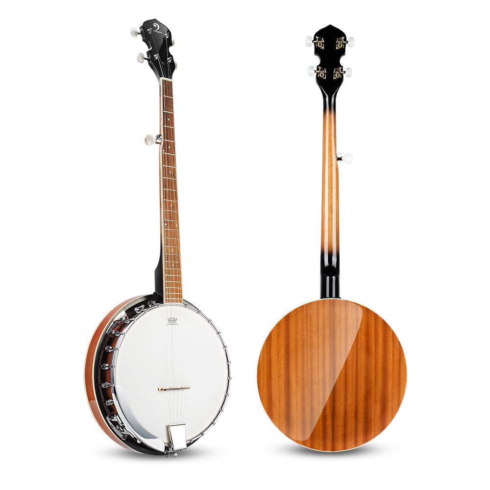 5 String Full Size Banjo and Mandolin Musical Instrument D852077