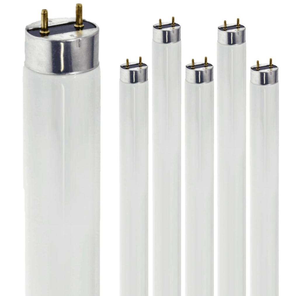 24 Inch T8 Fluorescent Tube Light Bulb 17W 3500K Neutral White G13 Bi-Pin Base M2185