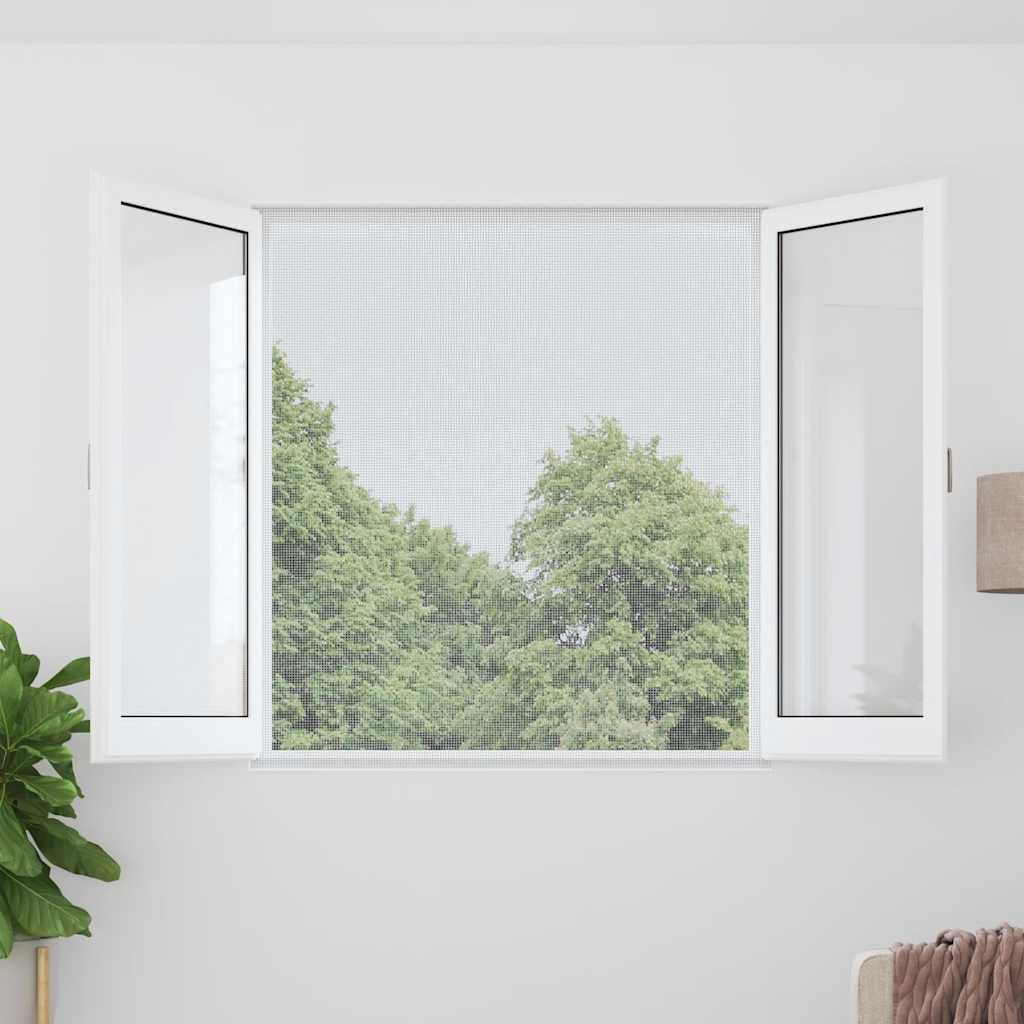 Aluminum Mesh Screen 39.4x196.9 Inches Silver D9576