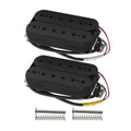Alnico 5 Electric Guitar Humbucker Pickup Set Black Y3029