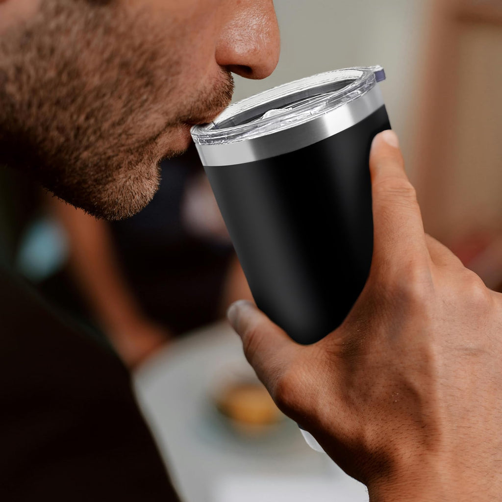 12 Pieces Insulated Stainless Steel Tumbler with Lid and Straw J7043