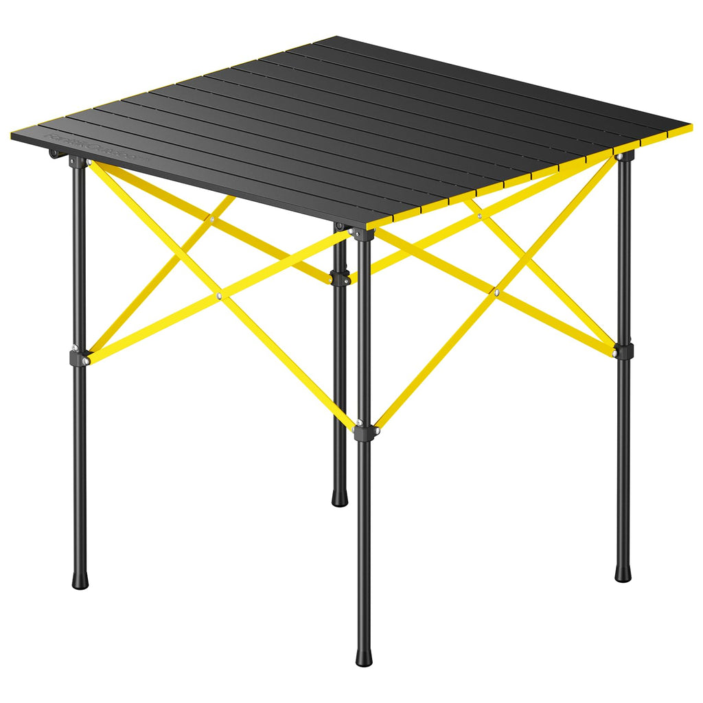 Portable Folding Aluminum Camping Table with Carry Bag C975352