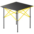 Portable Folding Aluminum Camping Table with Carry Bag C975352