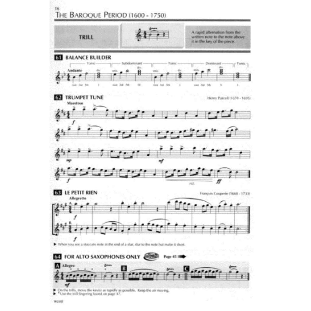 Alto Saxophone Book 3 X67307
