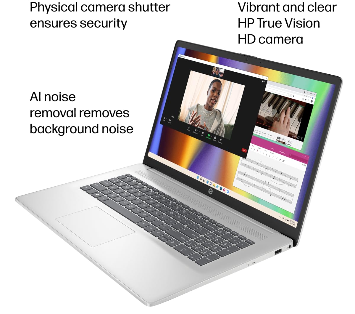 17.3" HD+ Touchscreen 16GB RAM 512GB SSD AMD Ryzen 5 Laptop Y537586
