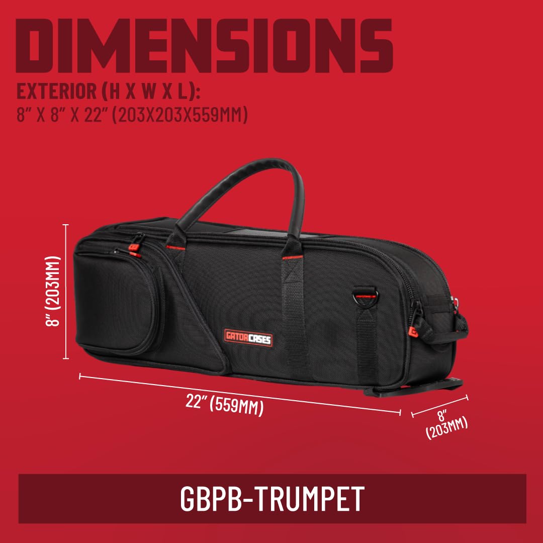 Pro Band and Orchestra Travel Bag for Bb Trumpet Z535
