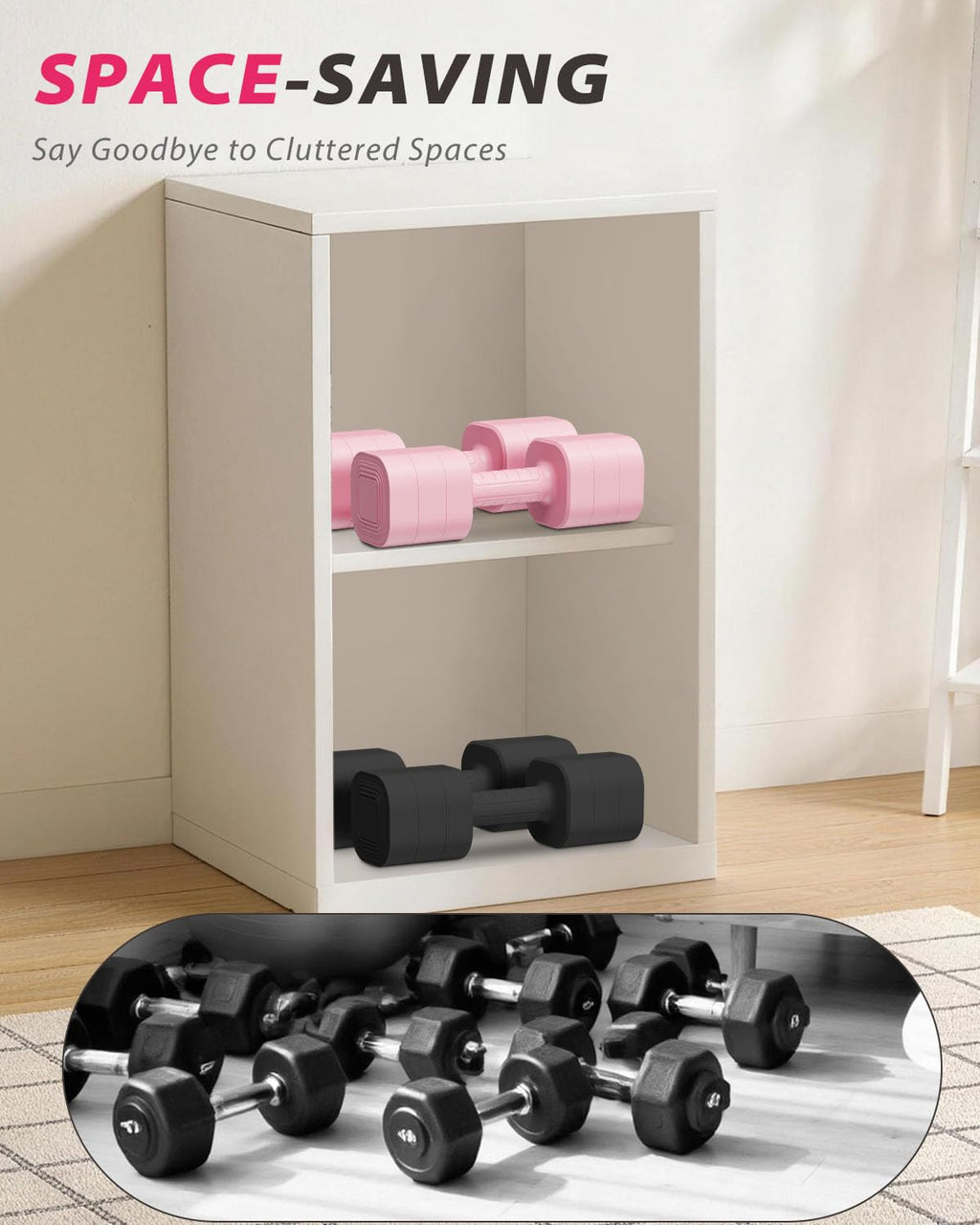 Adjustable Dumbbell Set of 2 V249816