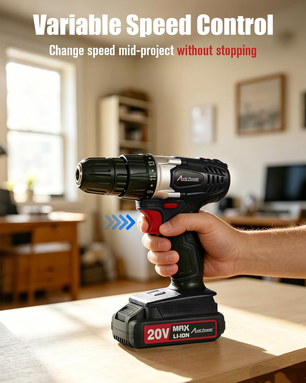 20V Cordless Electric Drill Set Z990