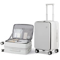 20 Inch Expandable PC Hard Shell Carry On Luggage with Spinner Wheels & TSA Lock S309