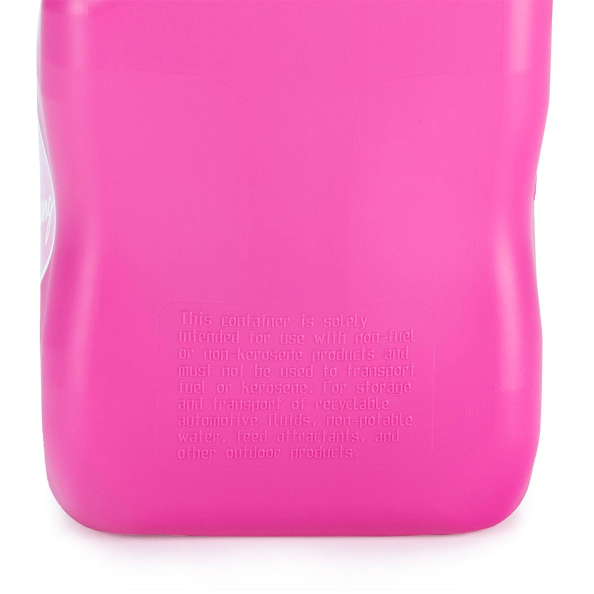 5.5 Gallon Square Motorsport Jug with Filler Hose Y333304