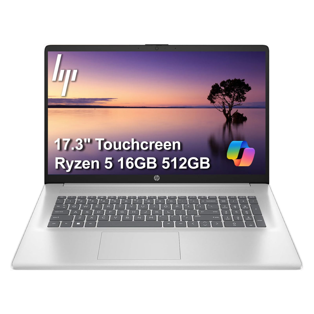 17.3" HD+ Touchscreen 16GB RAM 512GB SSD AMD Ryzen 5 Laptop Y537586
