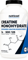 Micronized Creatine Monohydrate 3,000mg 500 Capsules A953312