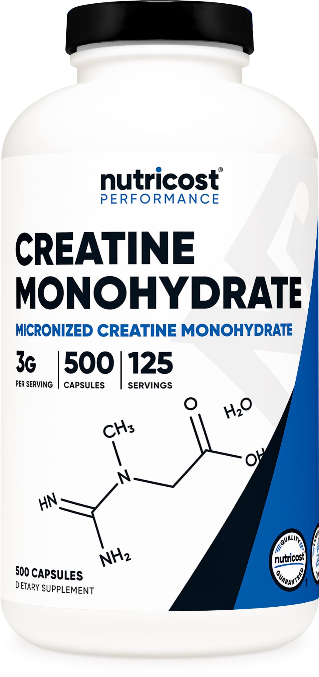Micronized Creatine Monohydrate 3,000mg 500 Capsules A953312