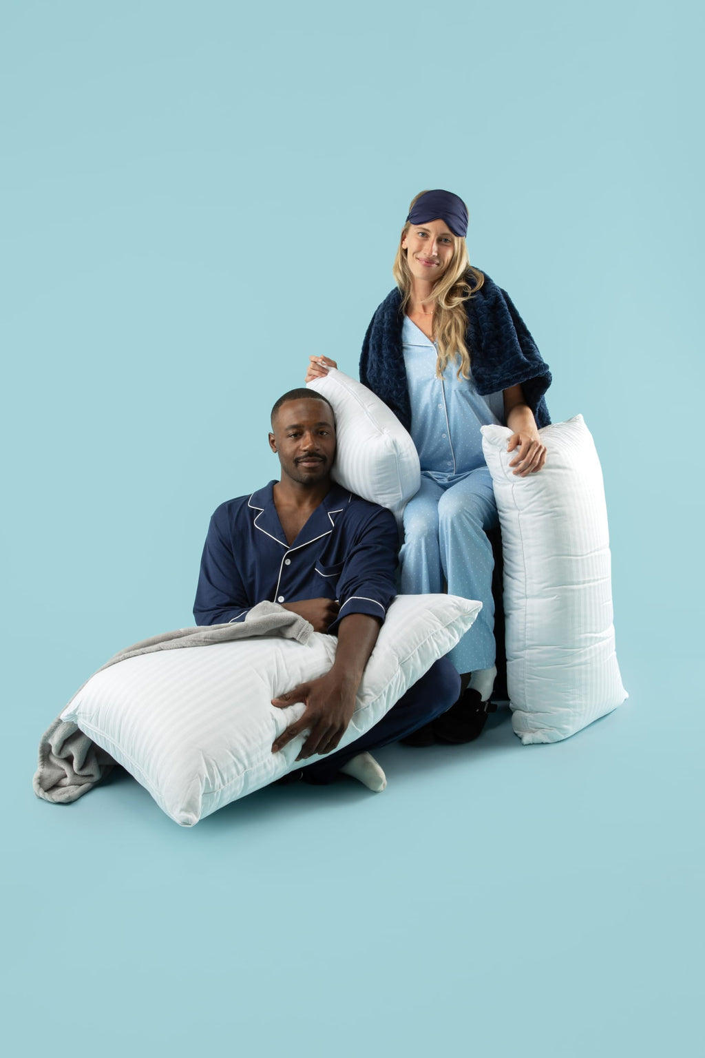 Adjustable Layer Set of 2 Pillows King N34108
