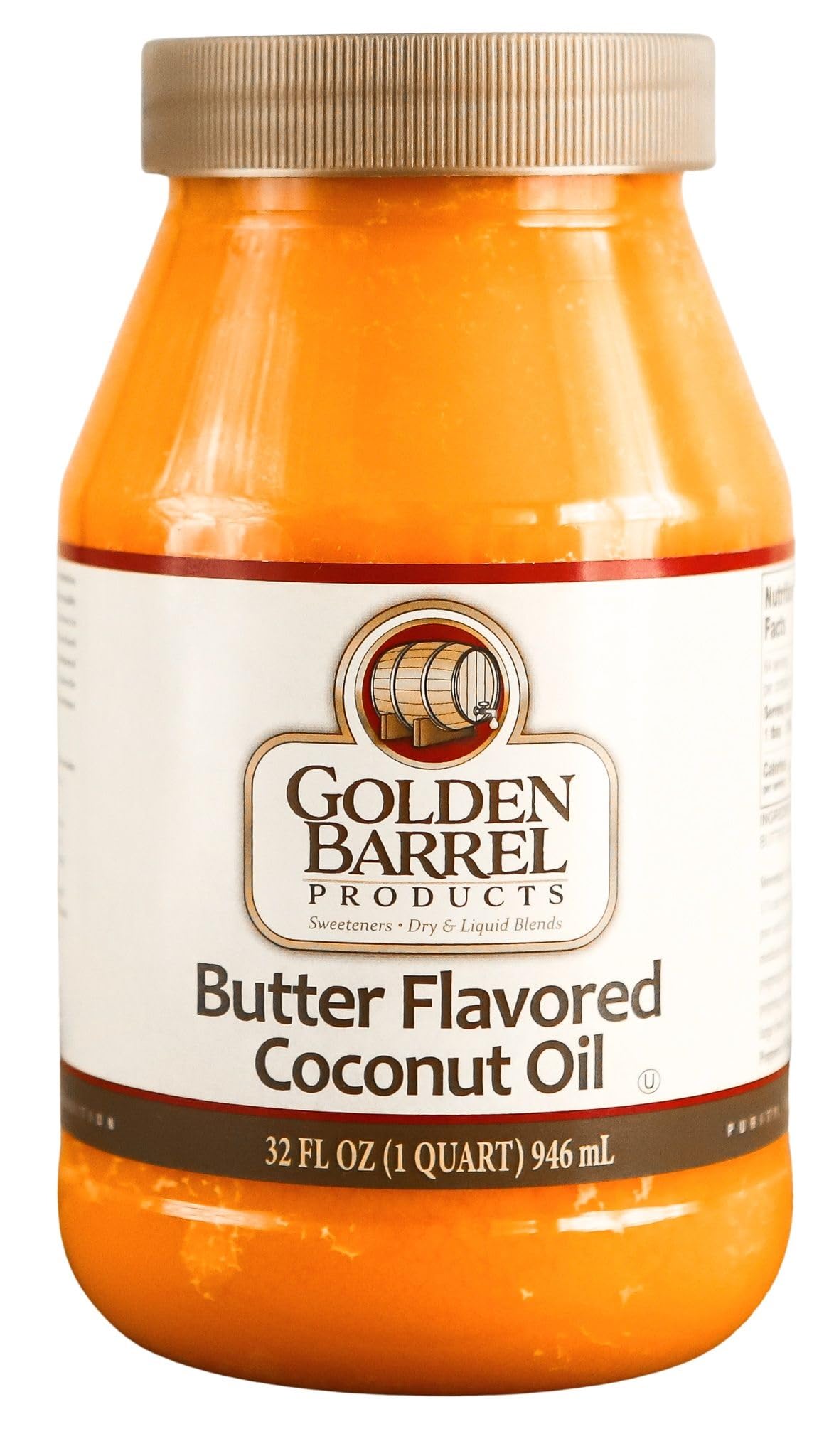 Butter Flavored Coconut Oil, 32 oz A388