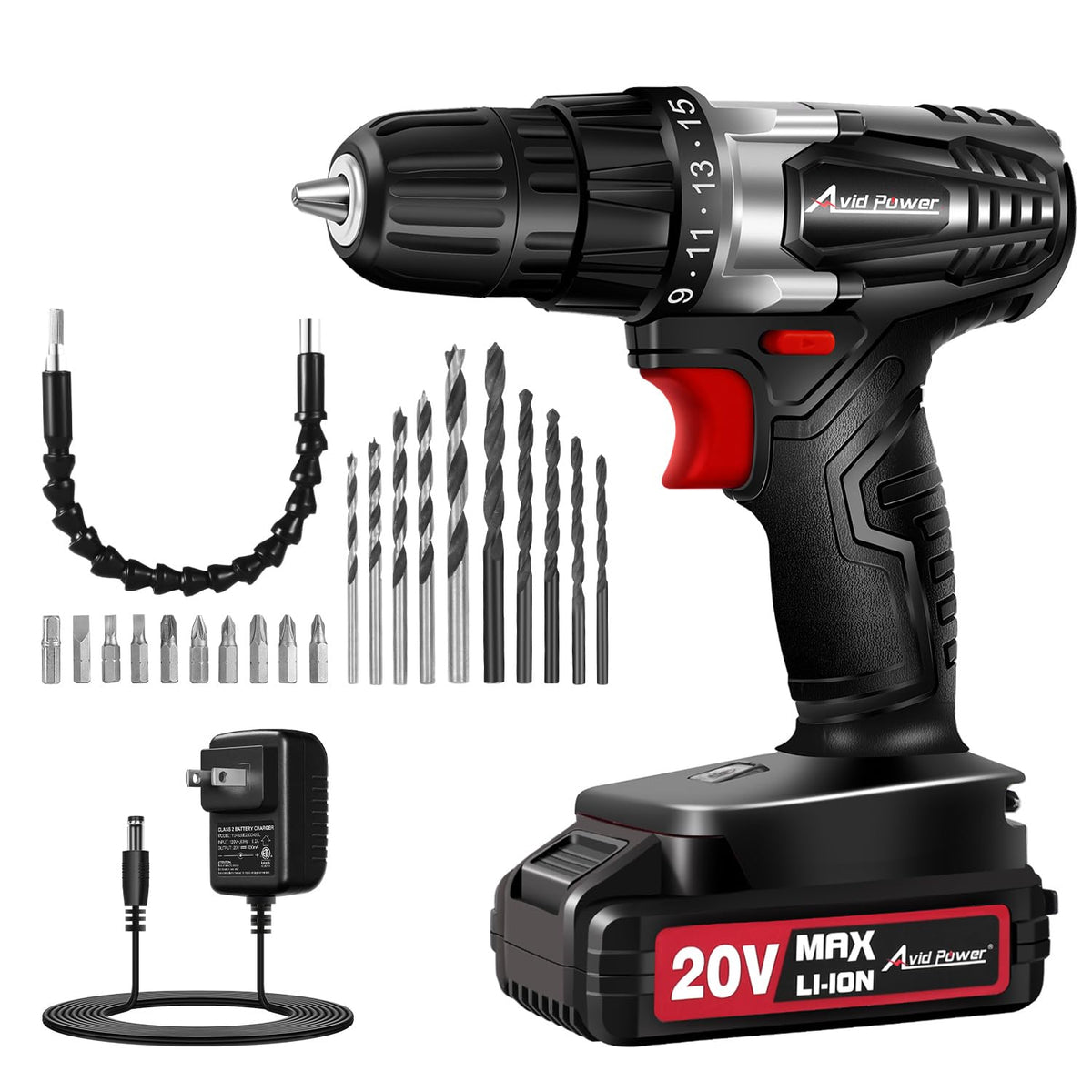 20V Cordless Electric Drill Set Z990
