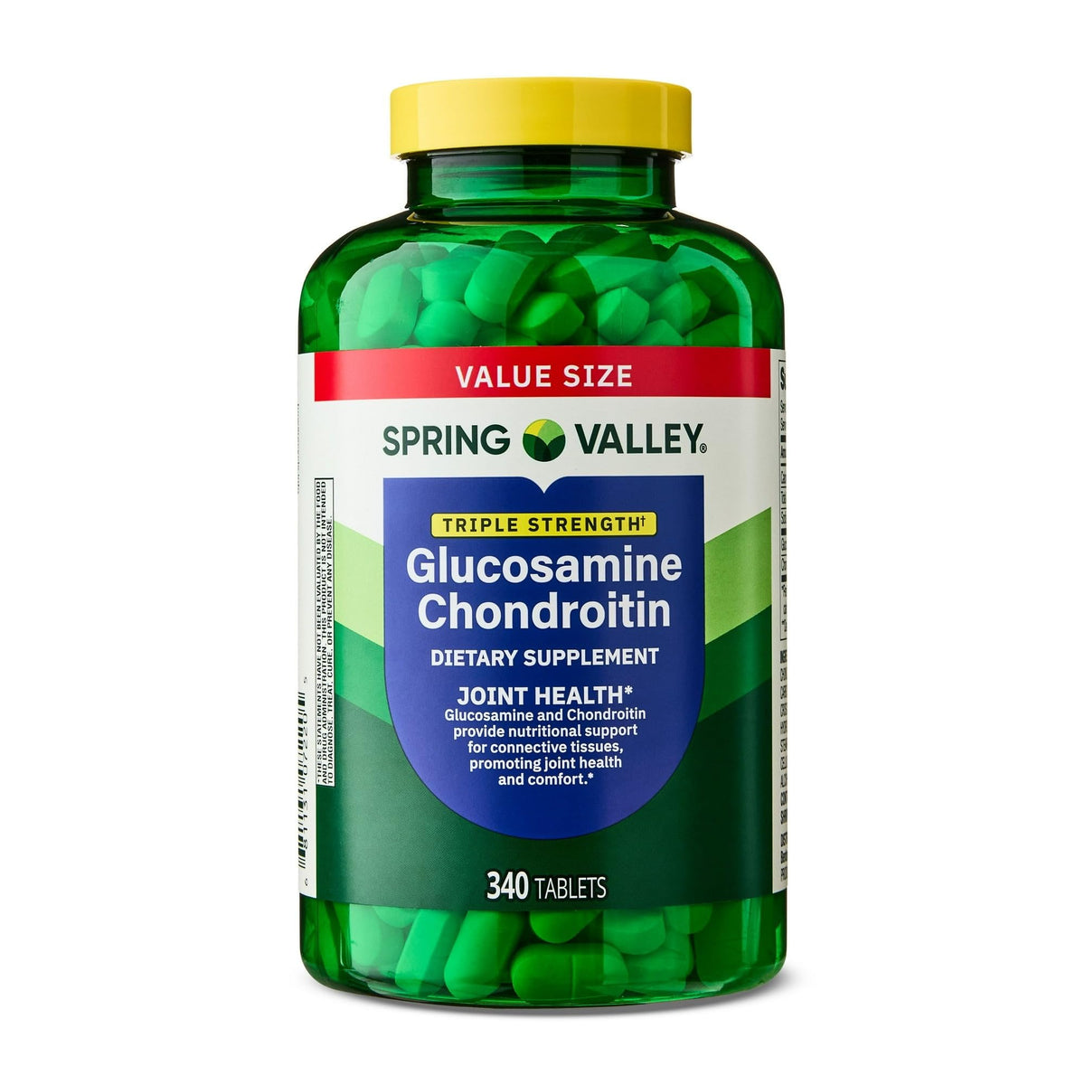 Triple Strength Glucosamine Chondroitin 340 Tablets Dietary Supplement G268