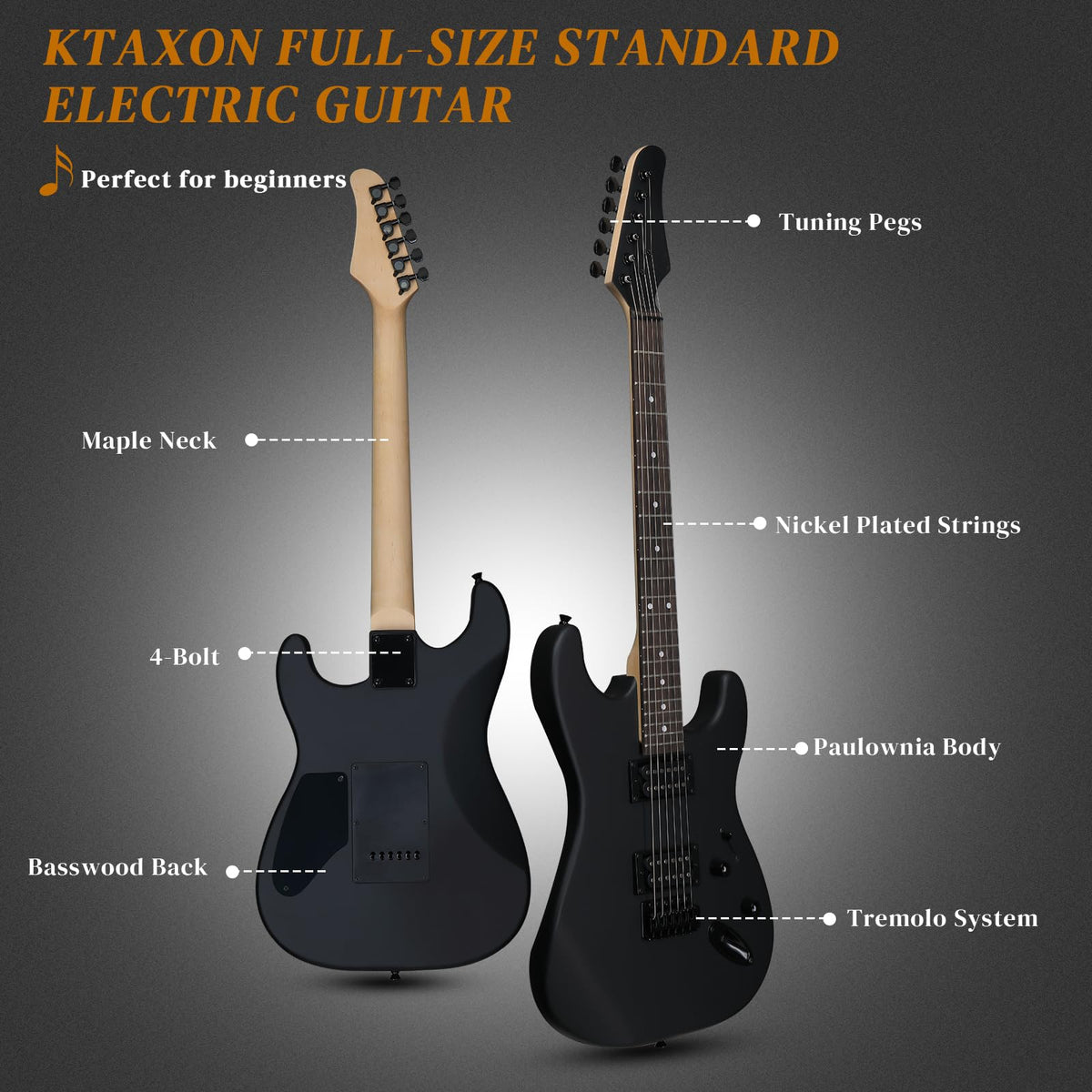 39 Inch H-H Pickup Electric Guitar Z3019
