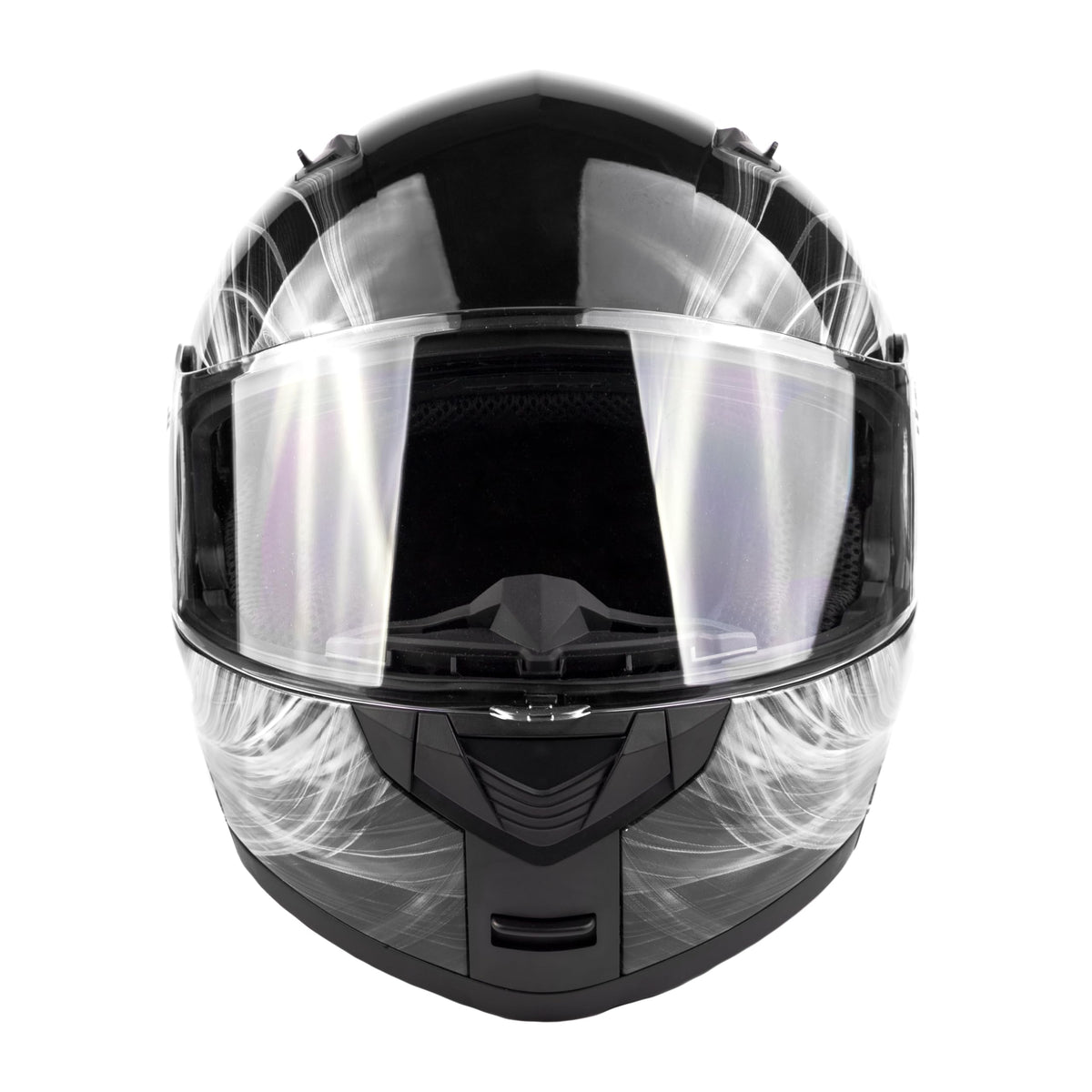 Full Face Snowmobile Helmet with Heated Shield O8122