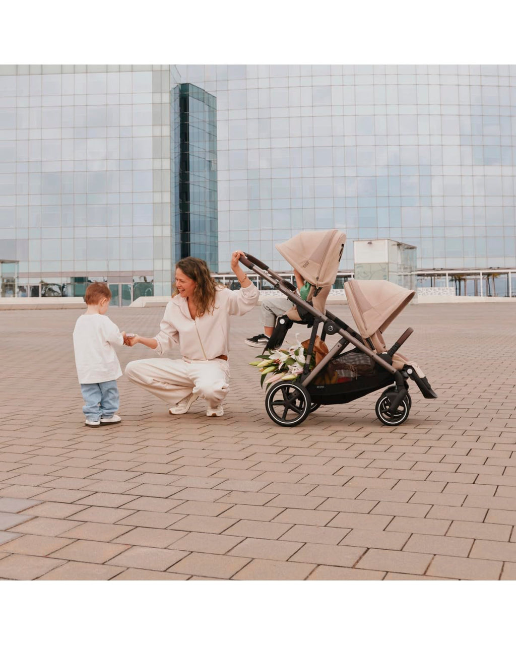 Chocolate Brown Stroller Seat S5195