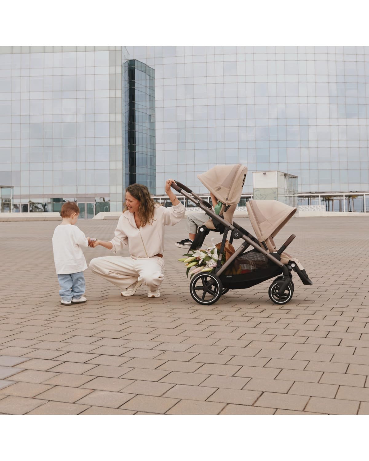 Chocolate Brown Stroller Seat S5195