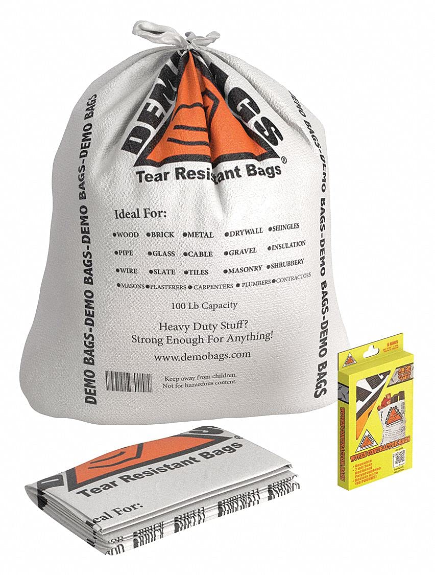 42 gal. Round Trash Bag, PK5 A1303