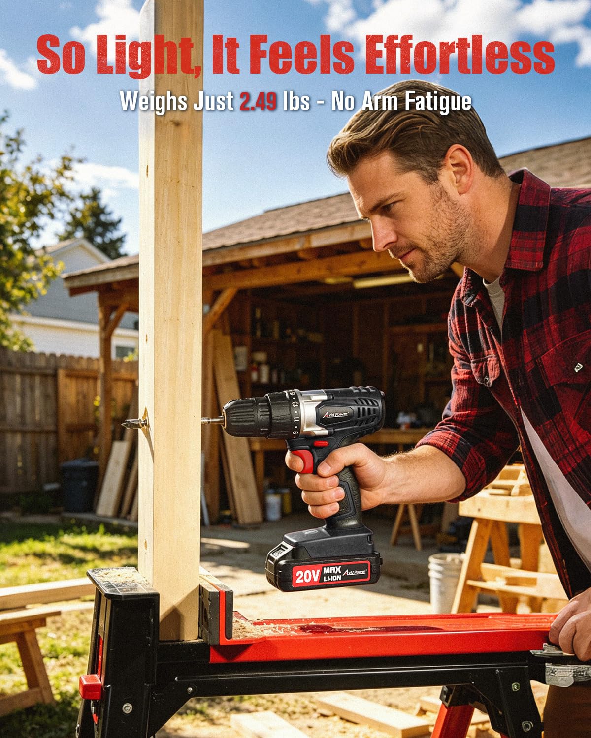 20V Cordless Electric Drill Set Z990