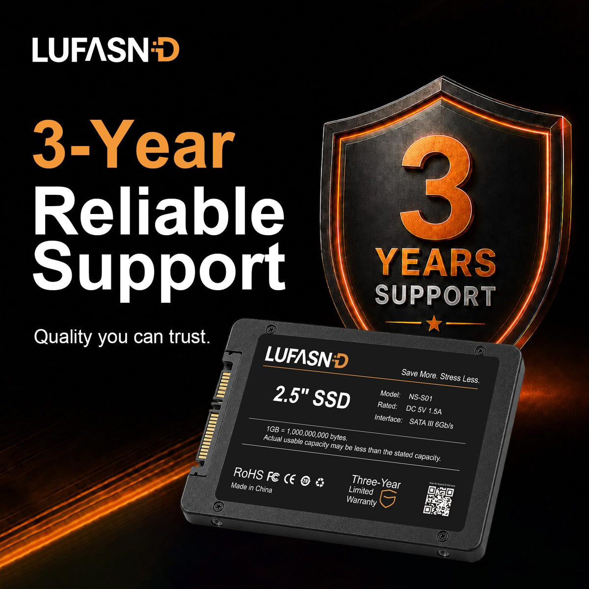 1TB 2.5 Inch SATA III SSD V20517