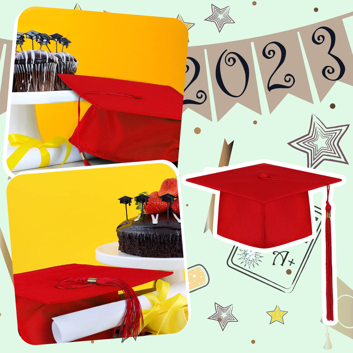 Graduation Caps M68068