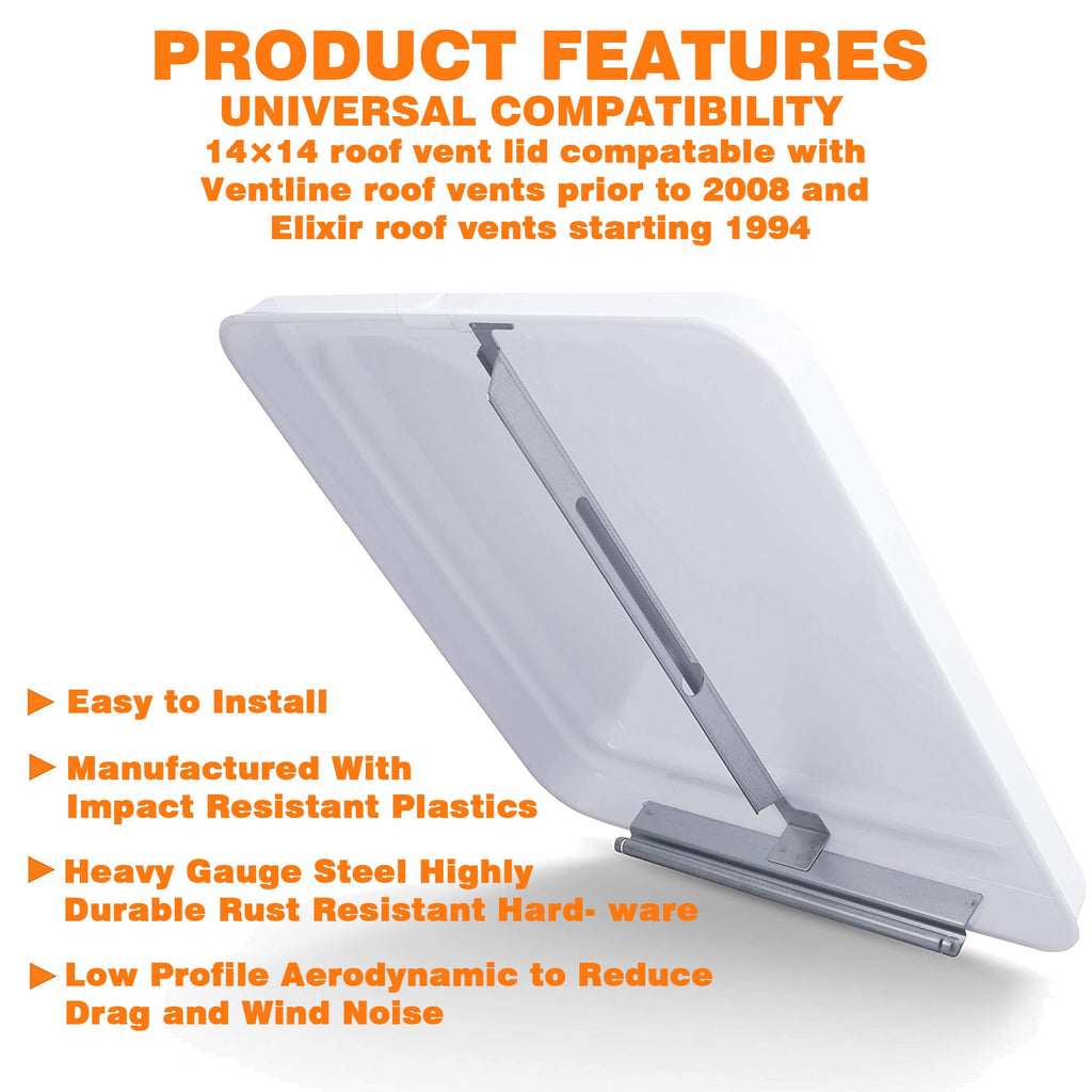 14" RV Roof Vent Cover M37822
