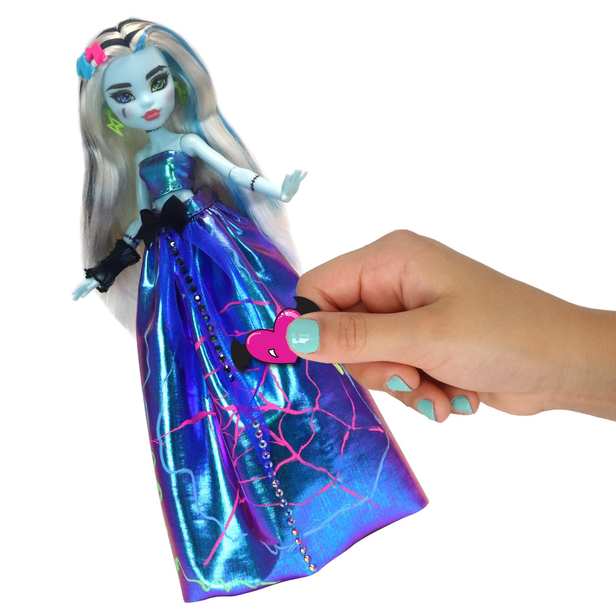 DIY Doll Clothing Craft Kit with Fabric & Sketchbook T590
