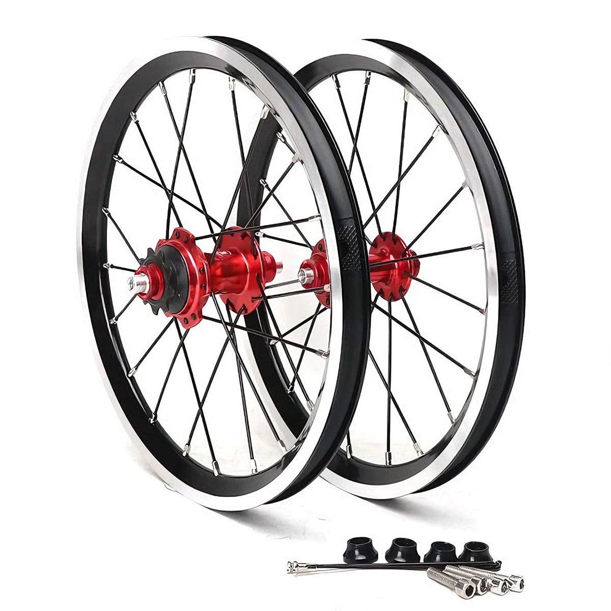 14inch 412 V-Brake Folding Bike Wheelset Z898
