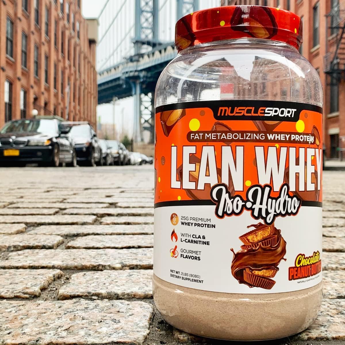 Whey Protein Isolate Powder 5lb Chocolate Peanut Butter S23899