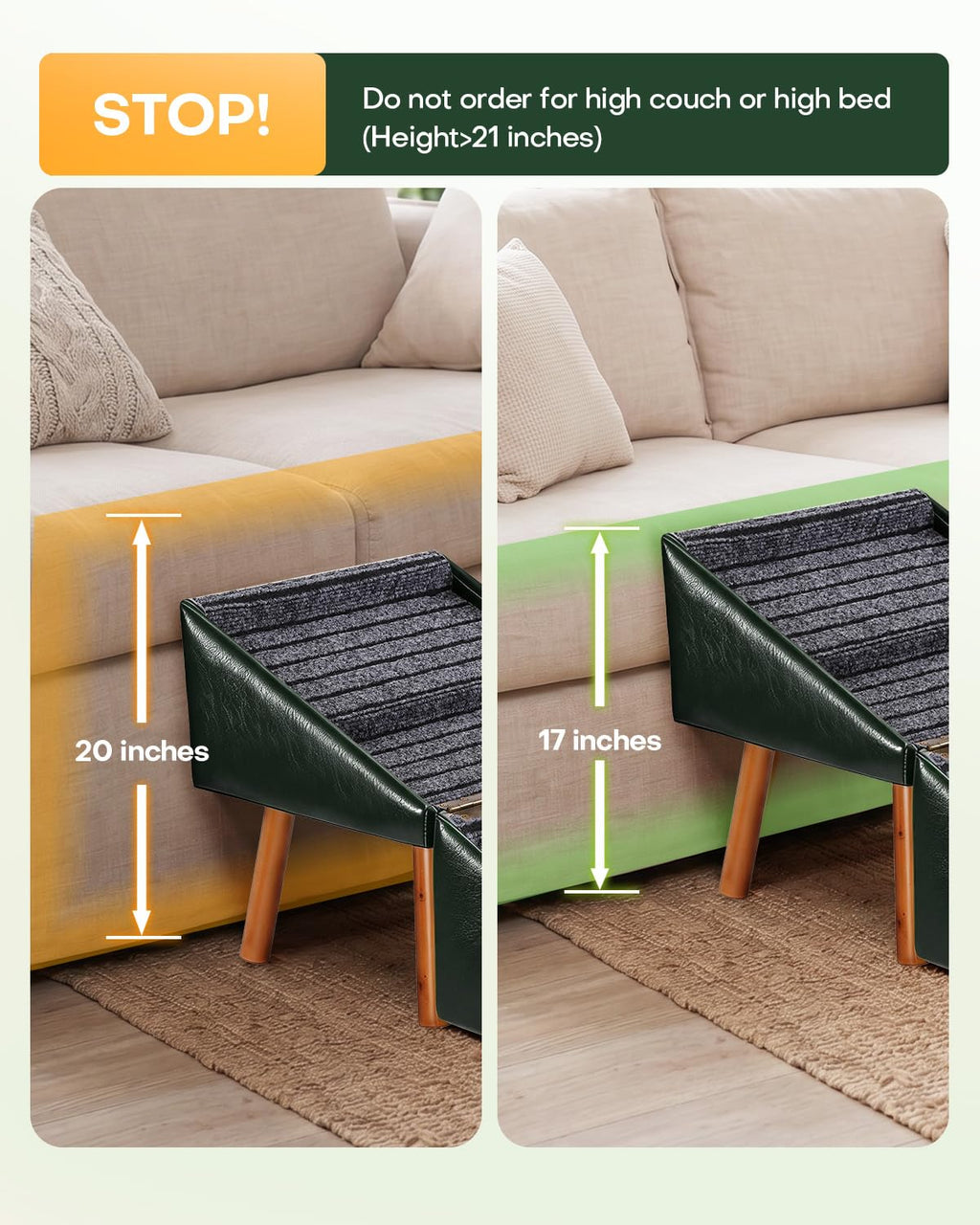 Foldable Dog Stairs and Ottoman K455701