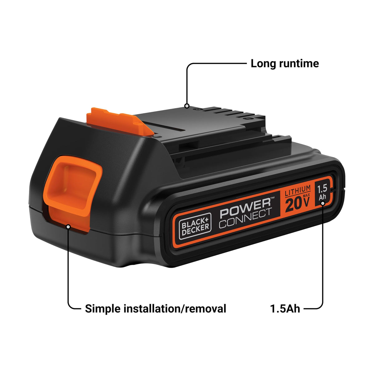 20V MAX 1.5Ah Lithium Ion Battery I129