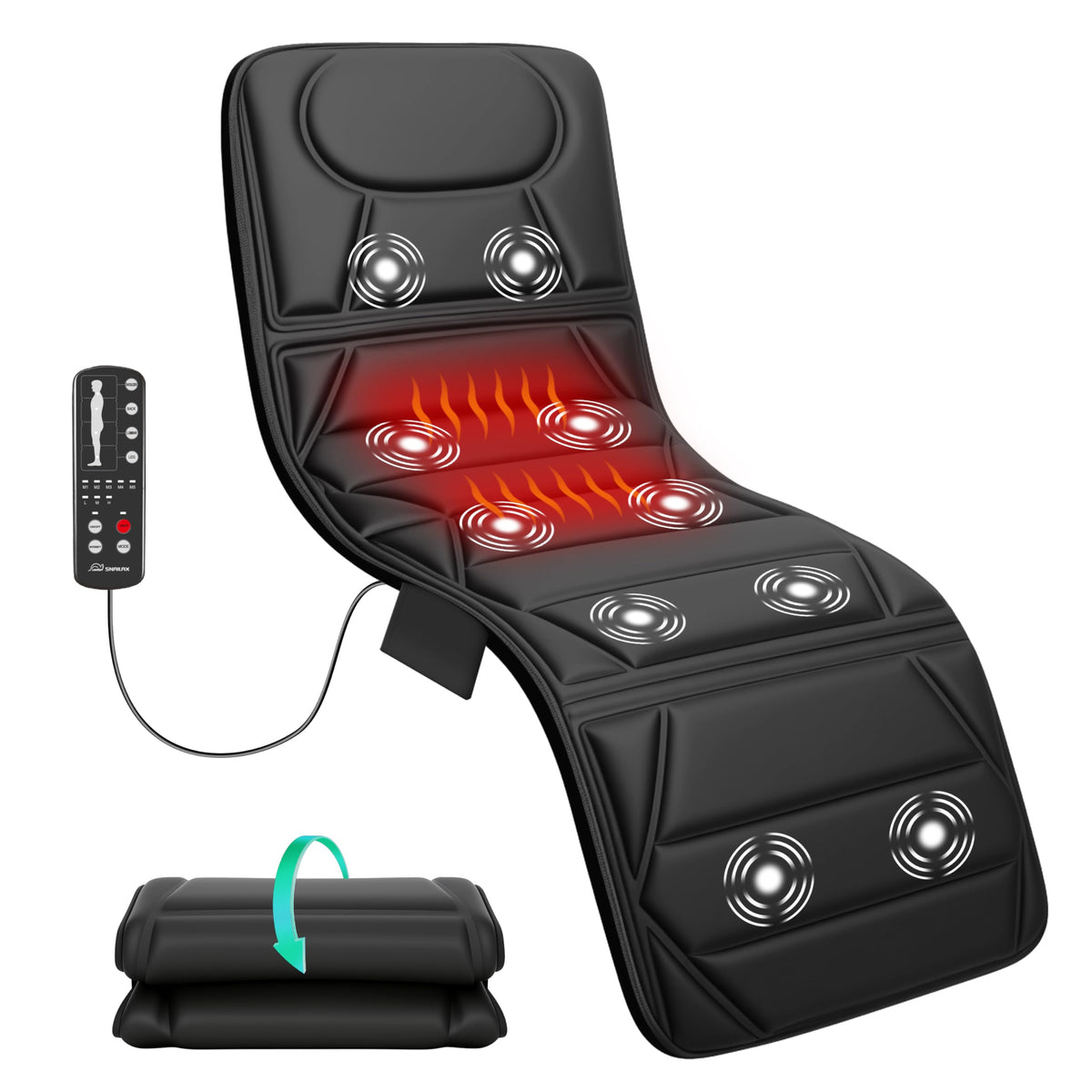 Full Body Massage Mat with Heat E278