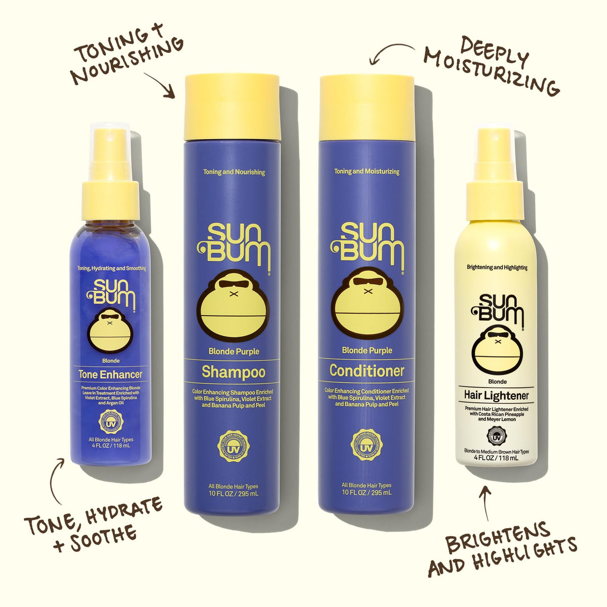 Purple Shampoo & Conditioner Bundle 10 oz Each E531
