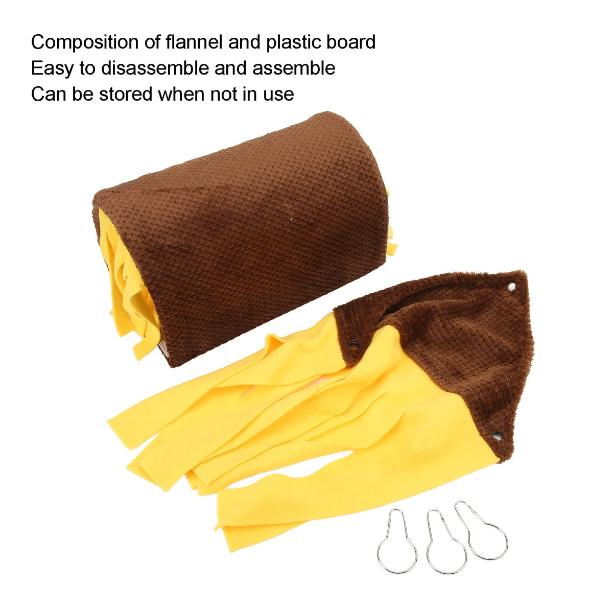 Small Animal Tunnel Hideout with Hammock K233743