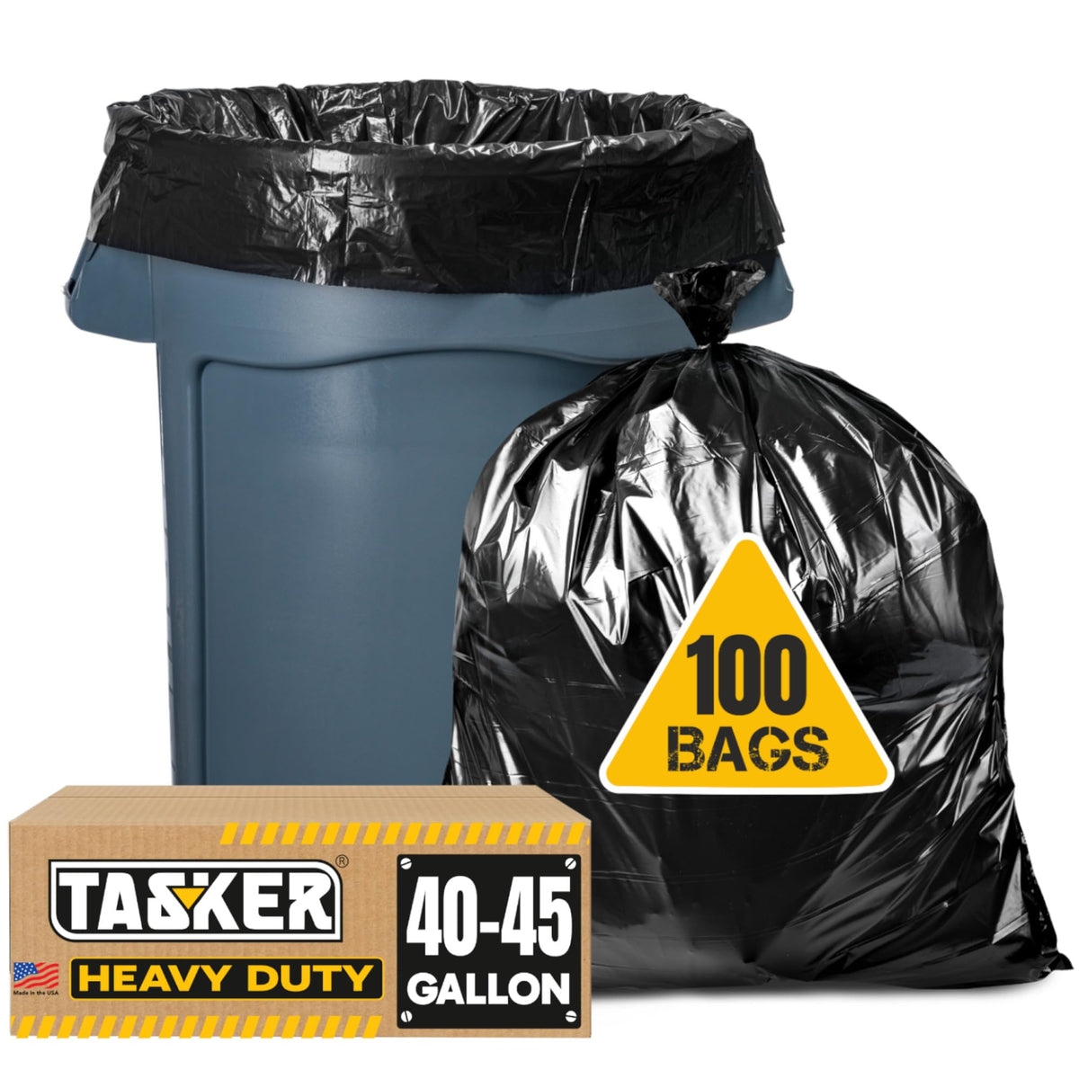 40-45 Gallon Heavy Duty Trash Bags W638746