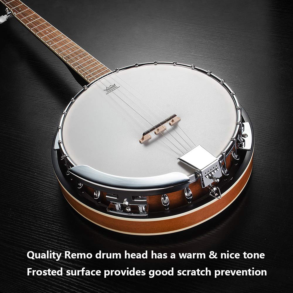 5 String Full Size Banjo and Mandolin Musical Instrument D852077