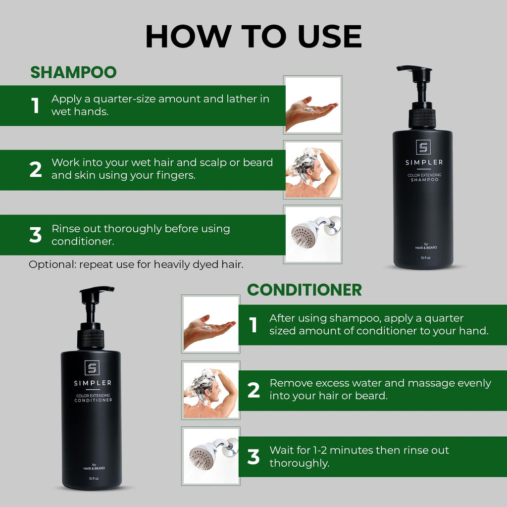 Hair Color Shampoo & Conditioner I95179