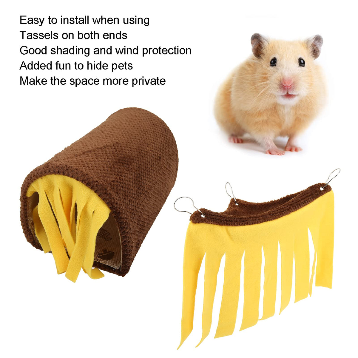 Small Animal Tunnel Hideout with Hammock K233743
