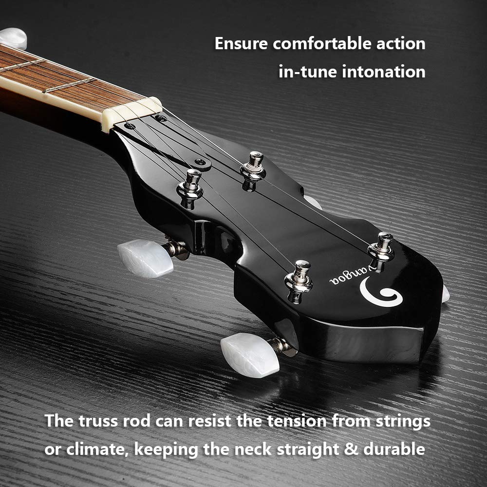 5 String Full Size Banjo and Mandolin Musical Instrument D852077