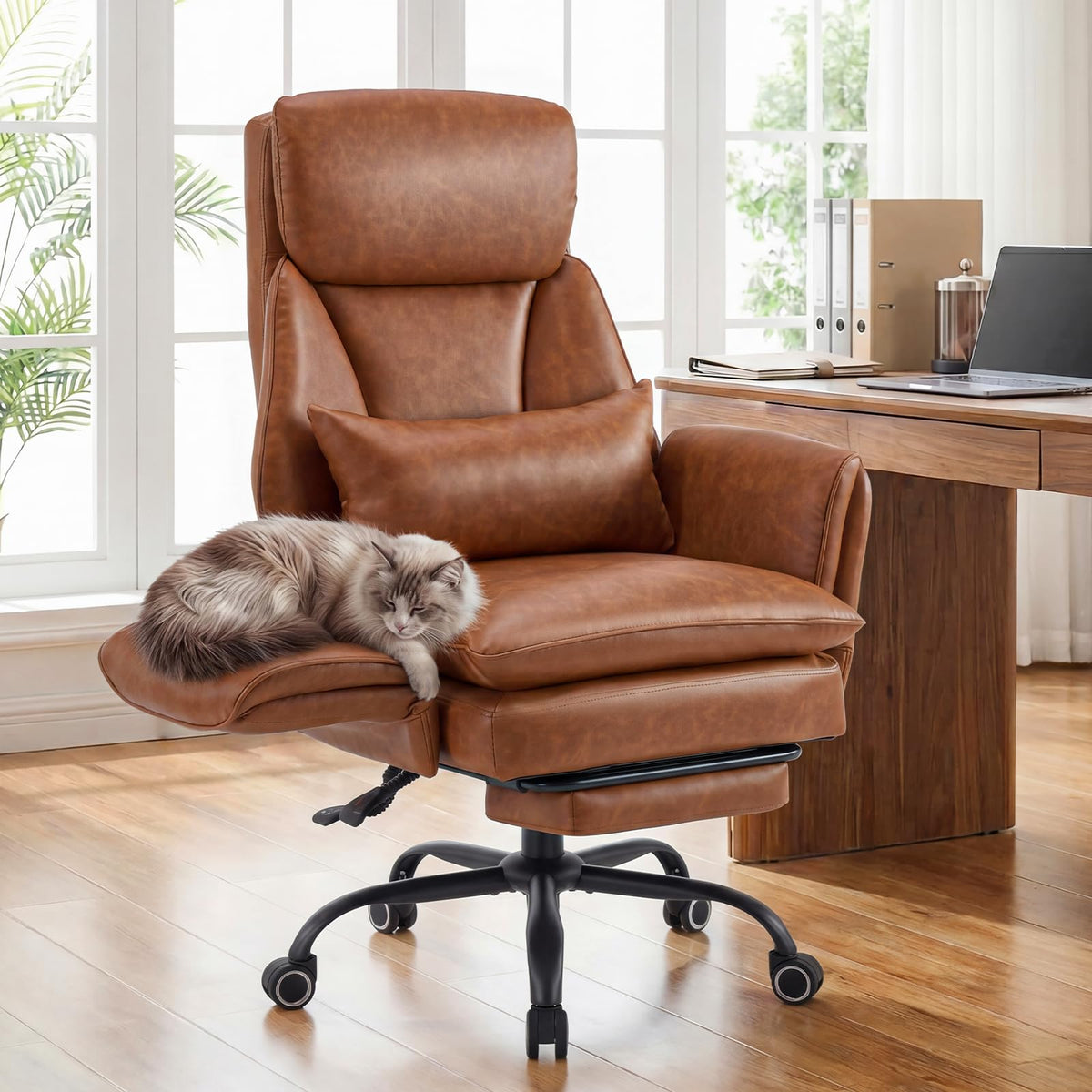 Big and Tall Ergonomic Office Chair with Footrest R751732