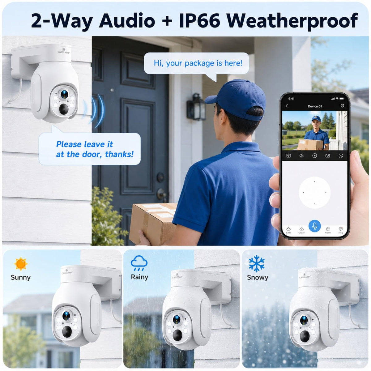 Solar Security Cameras Wireless Outdoor 4 Pack J42753