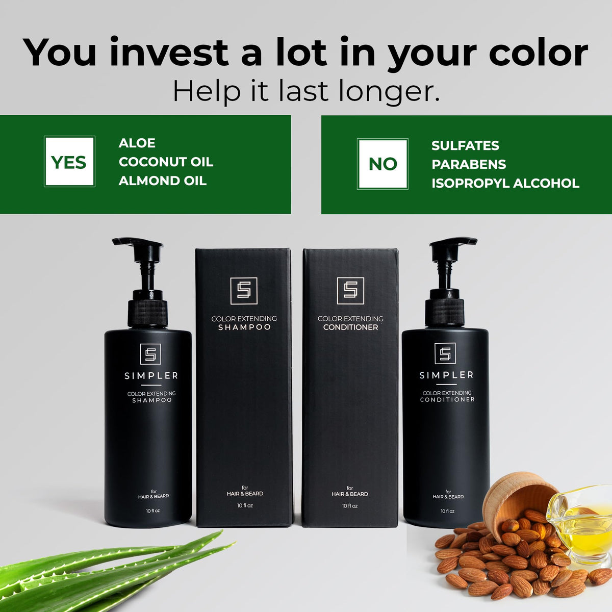Hair Color Shampoo & Conditioner I95179