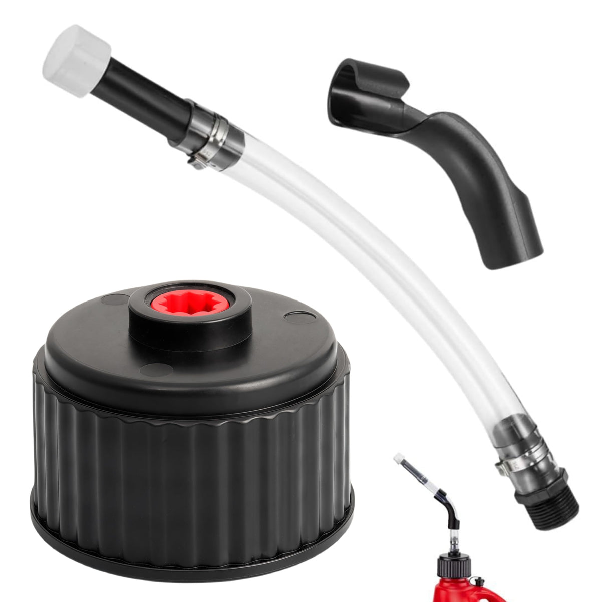 Fuel Jug Hose and Hose Benders, Gas Can Cap Y921